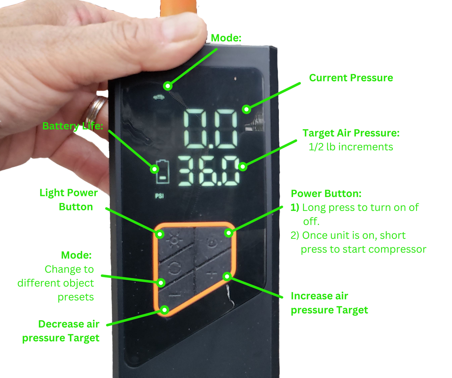 GoAirMax Pro  Air Inflator